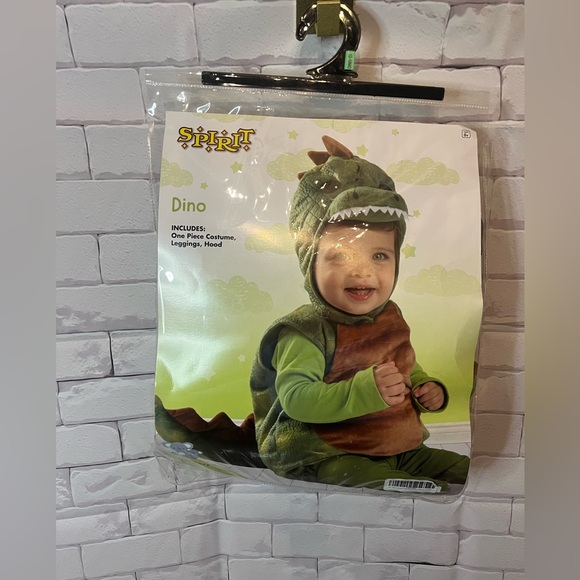 Spirit Halloween Baby Plush Dinosaur Costume size 12-18 months - Picture 1 of 2